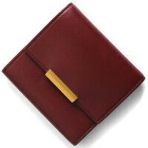 Bottega Veneta Tri fold Wallet Bordeaux